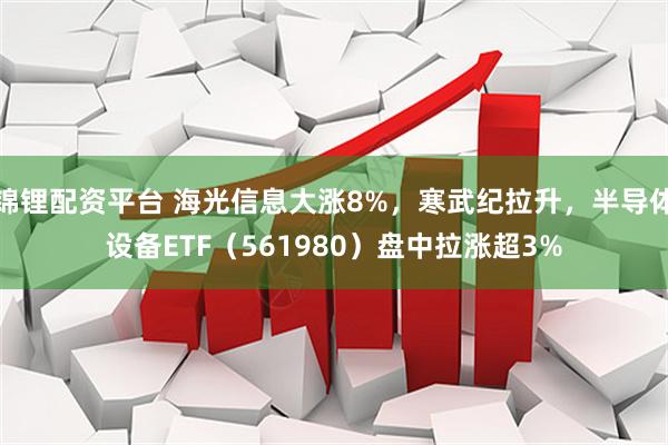 锦锂配资平台 海光信息大涨8%，寒武纪拉升，半导体设备ETF（561980）盘中拉涨超3%