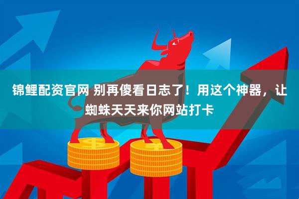 锦鲤配资官网 别再傻看日志了！用这个神器，让蜘蛛天天来你网站打卡
